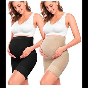 2 Pairs Baby Bump Premium Maternity Shapewear